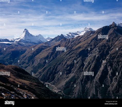 SWITZERLAND Valais Matterhorn Stock Photo - Alamy