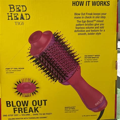 Bedhead Hair New In Box Never Opened Bed Head Blow Out Freak Hot Pink Color Poshmark