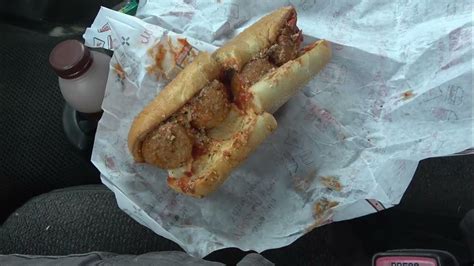 Wawa Parmesan Meatball Sub Nottingham Pa Youtube