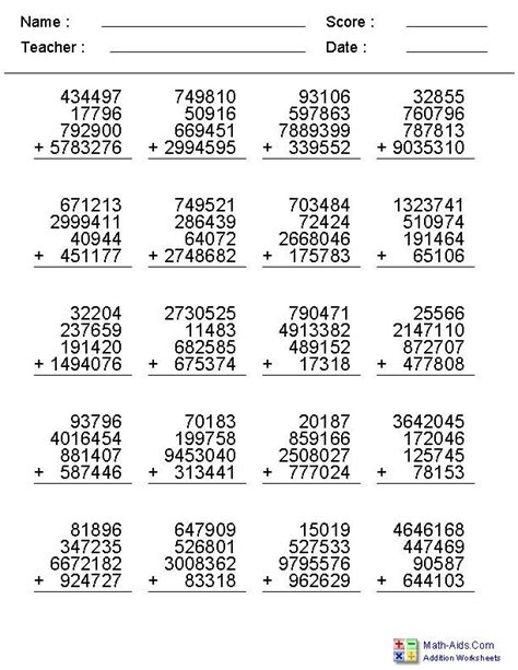 Tough 5th Grade Math Questions - Irene Earl's 5th Grade Math Worksheets