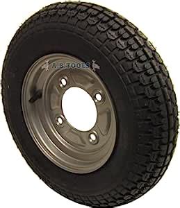 Ab Tools Trailer Wheel Tyre With Mm Pcd For Erde Daxara