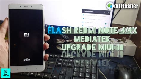 Flash Xiaomi Redmi Note 4 4X Nikel MediaTek Via SP FlashTool YouTube