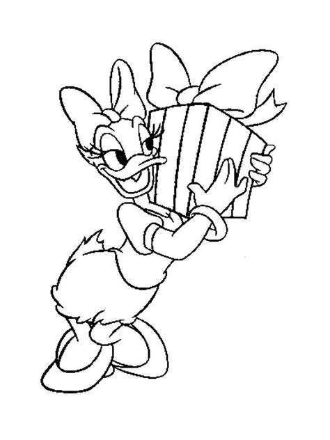 Daisy Duck Coloring Pages