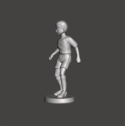 STL File CAPTAIN TSUBASA RALPH MELLOW TAKESHI SAWADA 3D