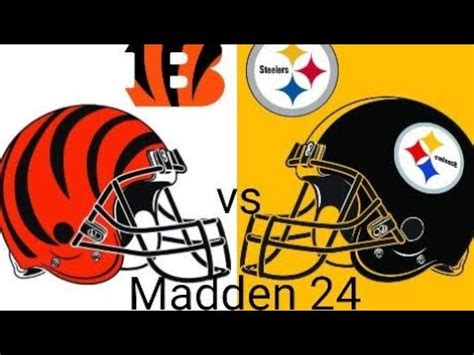 Bengals Vs Its Biggest Rival Steelers Madden Youtube