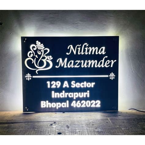 Stainless Steel 304 Engraved Name Plate Waterproof