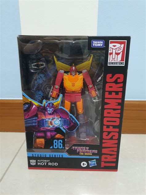 TRANSFORMERS STUDIO SERIES AUTOBOT HOT ROD Hobbies Toys Toys Games On Carousell