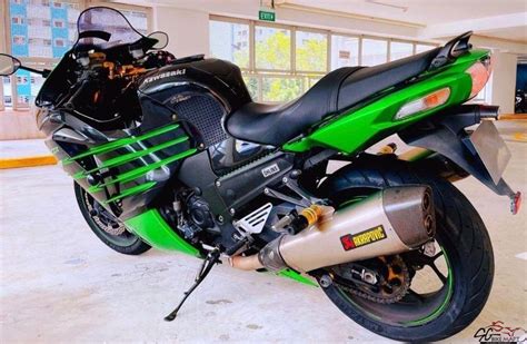 Used Kawasaki Zx14r Ninja Ohlins Bike For Sale In Singapore Price