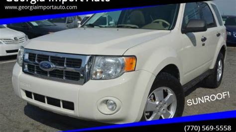 2011 Ford Escape White