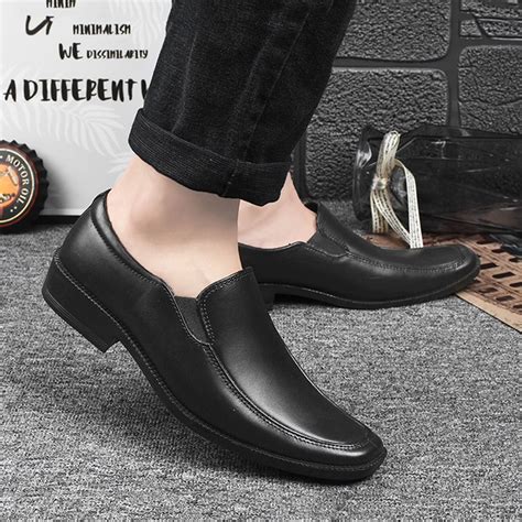 Shuta Black Shoes School Rubber shoes Men and women work shoes | Shopee ...