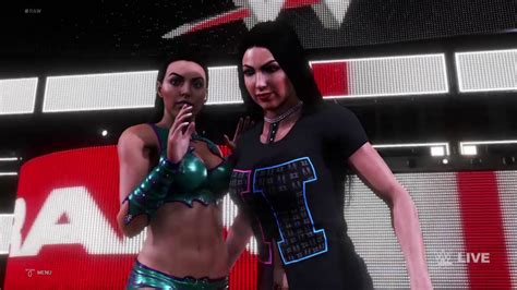 Wwe 2k20 Iiconics Billie Kay And Peyton Royce Kiss Youtube