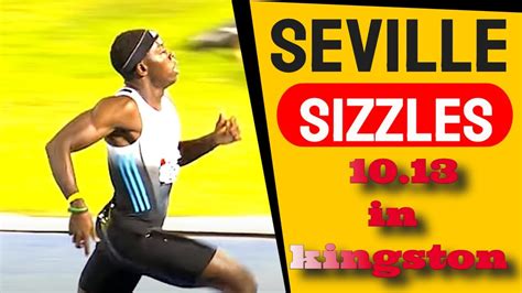 Oblique Seville Dominates Mens 100m In 10 13 At John Wolmer Speed Fest