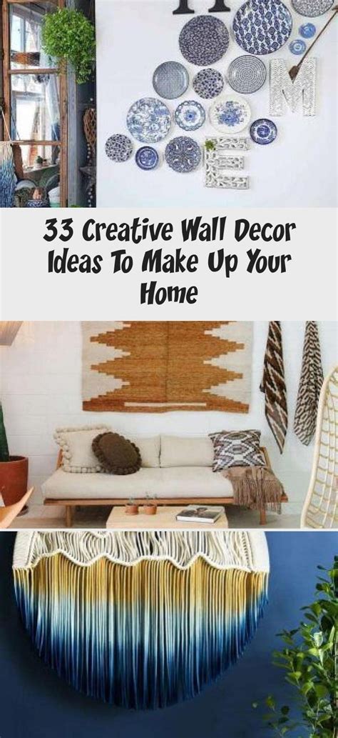 Creative Wall Decor Ideas To Make Up Your Home With Images