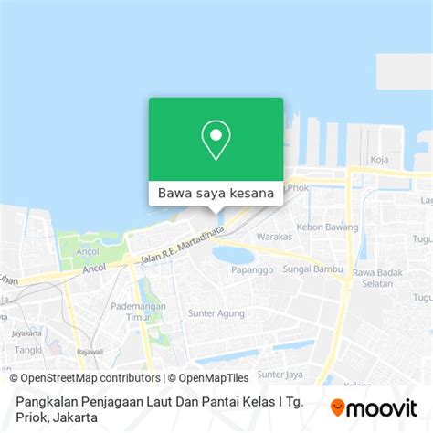 Cara Ke Pangkalan Penjagaan Laut Dan Pantai Kelas I Tg Priok Di