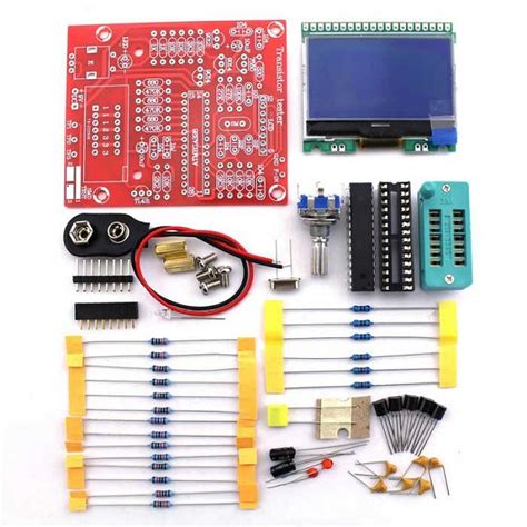 DIY Transistor Tester Kit Review - Hiland M12864 - Maker Advisor