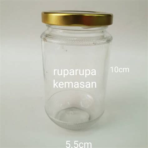 Jual Botol Toples Jar Kaca Sambal Sambel Bumbu Selai Cake Ml