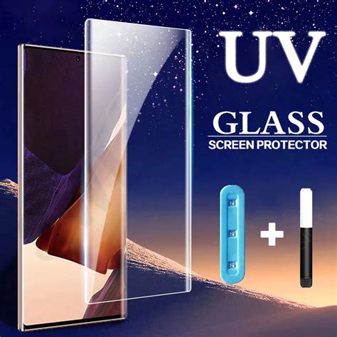 Uv Tempered Glass For Samsung Galaxy S22 Ultra Screen Protector S21 S20