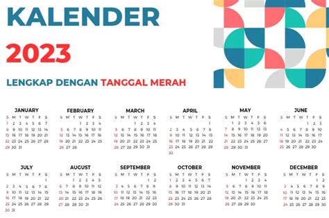 Cek Di Sini Tanggal Merah 2023 Lengkap Dengan Hari Libur Nasional Dan