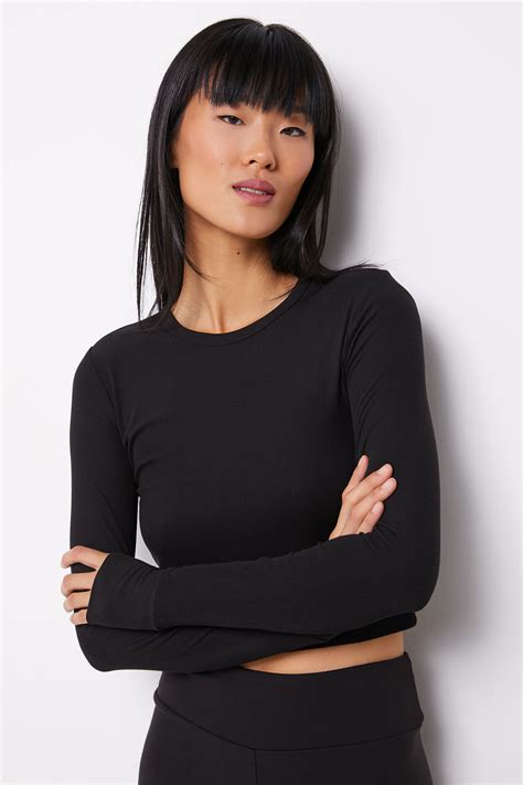 Ribbed Crew Neck Tee Ardene