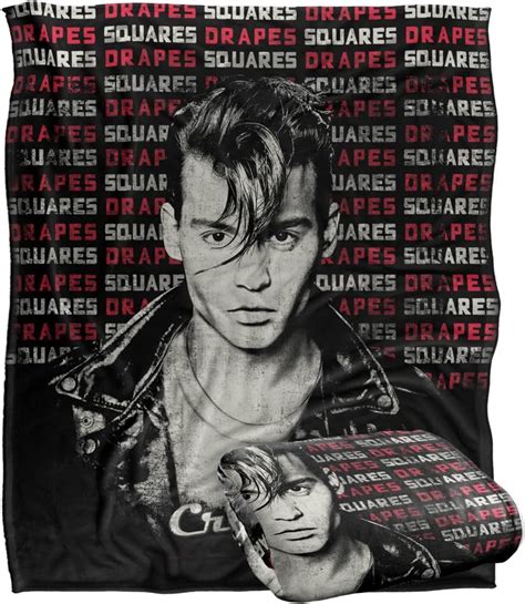 Cry Baby Drapes And Squares Manta Con Licencia Oficial De Silky Touch