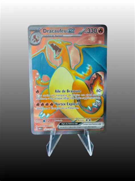 Carte Pokemon Dracaufeu Ex 183165 Full Art 151 Écarlate And Violet Fr Eur 3050 Picclick Fr