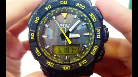 CASIO PROTREK WATCH PRG 550 1A9 UNBOXING YouTube