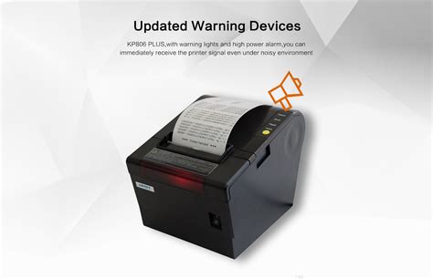 Receipt Printer 3 Inch Thermal Pos Printer For Kitchen Supplier KP806