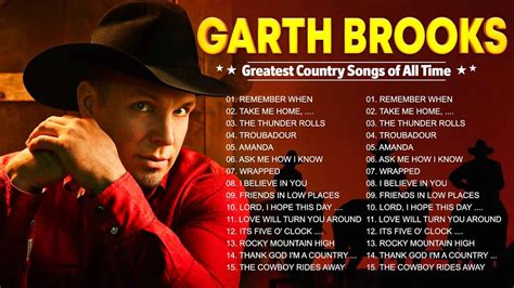 Garth Brooks Greatest Hits Full Album Best Songs Of Garth Brooks Hq