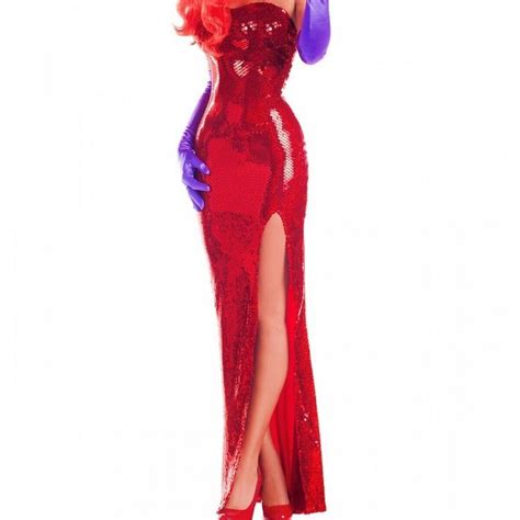 Jessica rabbit dress flying up – Artofit