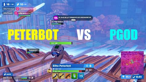 Peterbot Vs Pgod en Torneo Fortnite Narración LokotubeDj YouTube