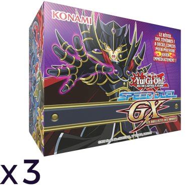 Lot De 3 Coffrets Speed Duel GX Les Duellistes Des Ombres Yu Gi Oh