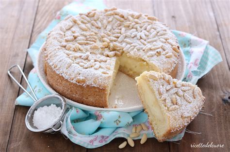 Torta Della Nonna Ricetta Classica Con Crema E Pinoli Ricettedelcuoreblog