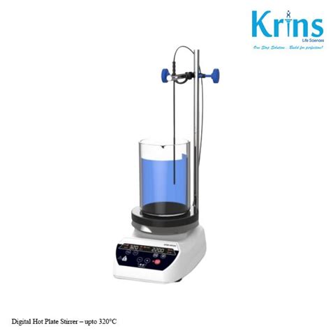 Digital Hot Plate Stirrer Upto C Krins Life Sciences