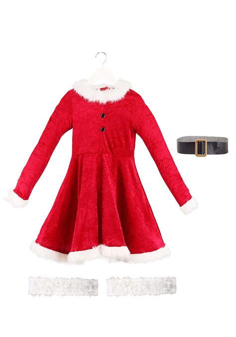 Girl Mrs. Claus Costume