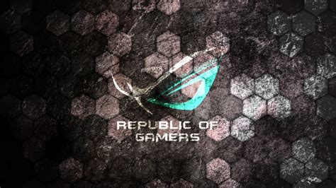 Republic Of Gamers Poster Republic Of Gamers Hd Wallpaper Wallpaper