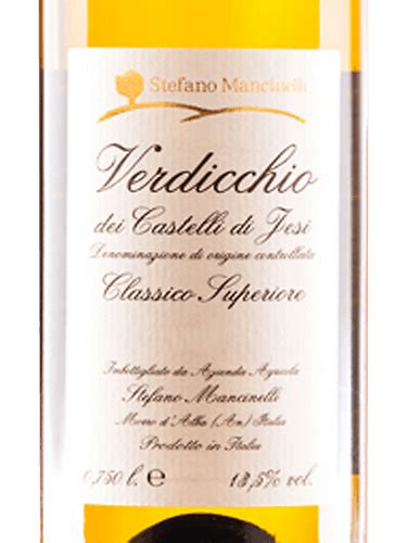 Stefano Mancinelli Verdicchio Dei Castelli Di Jesi Classico