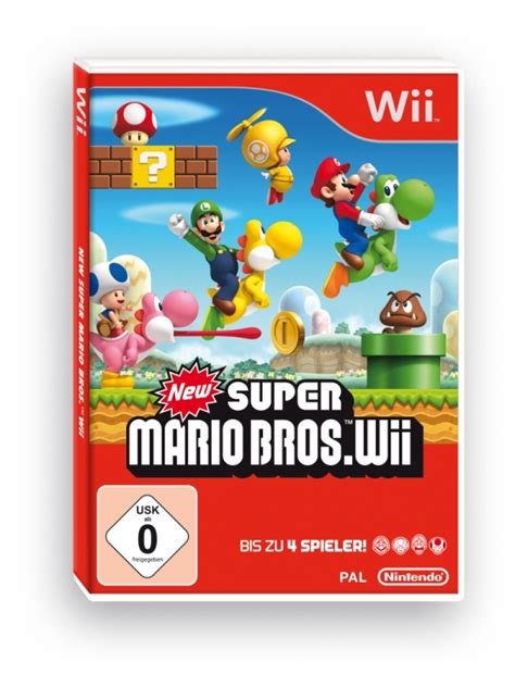 New Super Mario Bros. Wii PAL boxart