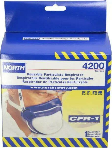 New North N Respirator Dust Mask Cfr Reusable Large With