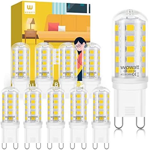 Wowatt G Led Light Bulbs W Cool White K Lm Equivalent To