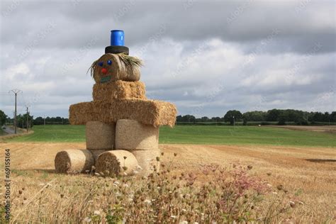 Bonhomme De Paille Stock Photo Adobe Stock