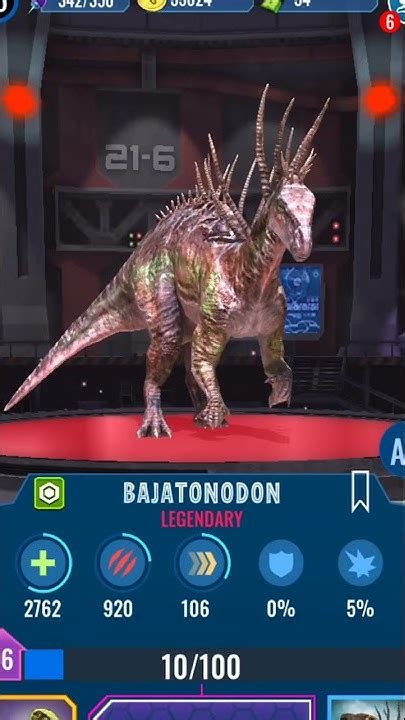 New Legendary Hybrid Unlocked Bajatonodon Jurassic World Alive Shorts Youtube