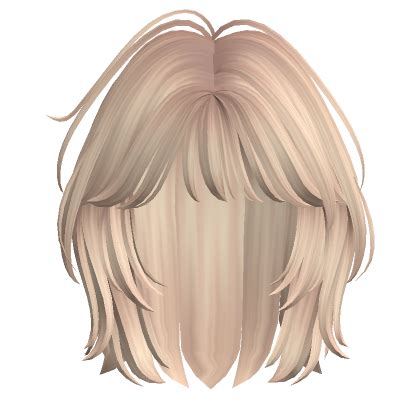 Messy Alt Wolf Cut Blonde Roblox