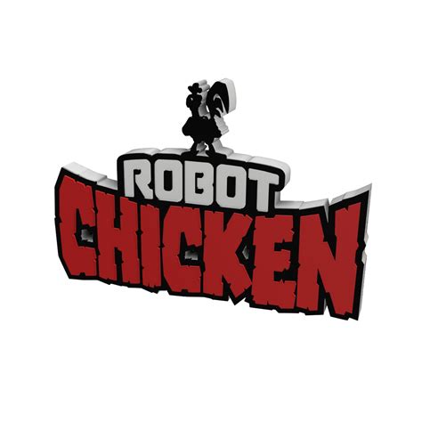 STL file 3D MULTICOLOR LOGO/SIGN - Robot Chicken 🤖・3D printable model ...