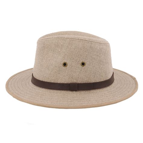 Failsworth Irish Linen Safari Hat In Natural The Hat Company