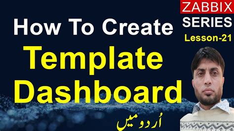 How To Create Template Dashboard Zabbix Lesson Youtube