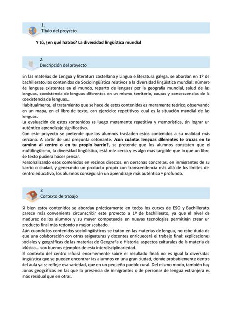 Y tú en qué hablas La diversidad lingüística mundial PDF