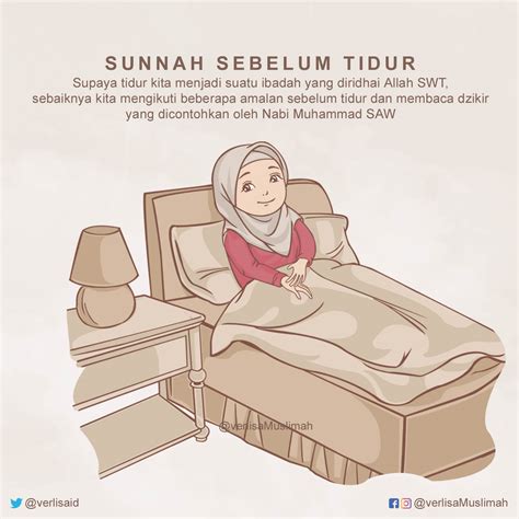 Sunnah Sebelum Tidur Sesuai Ajaran Rasulullah Saw