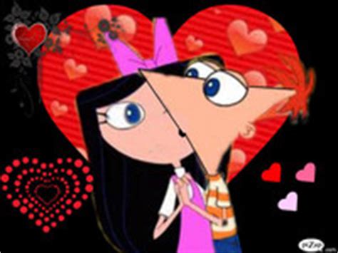 Phineas kiss Isabella - Phineas and Isabella Icon (27341020) - Fanpop