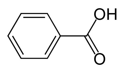 Chemical Structure Of Benzoic Acid