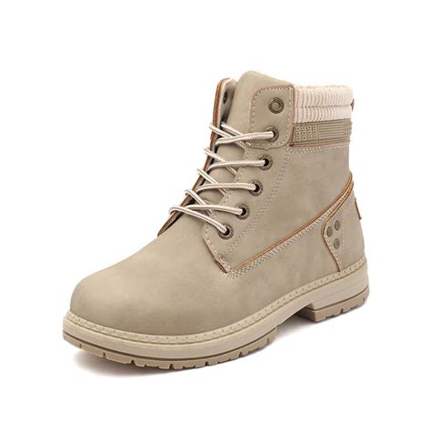 JUSLIO Winter Boots for Women High Heel Solid Color Ankle Boots Fashion